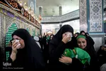 مراسم شیرخوارگان حسینی در آستان علی بن مهزیار اهوازی
