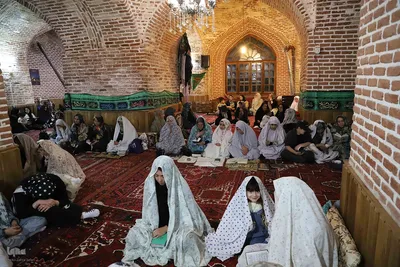 مراسم احیای شب های قدر در اهر