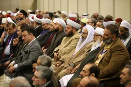 دیدار مسئولان نظام، مهمانان کنفرانس وحدت اسلامی و سفرای کشورهای اسلامی