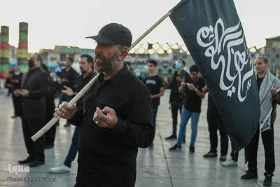 آیین پیاده‌روی جاماندگان اربعین حسینی در تهران(۲)
