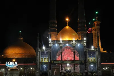 شب رحلت نبی مکرم اسلام(ص) در حرم بانوی کرامت
