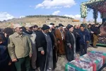 مراسم تشییع پیکر شهید سردار «محمدحسین صوفی»