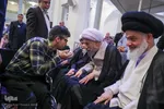 مراسم بزرگداشت شهدای حرم مطهر با سخنرانی رئیس جامعه مدرسین حوزه علمیه قم
