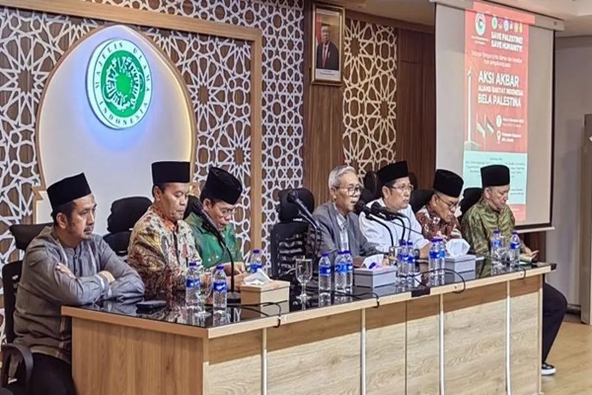 MUI Larang Atribut Parpol-Bendera Ormas Terlarang di Aksi Bela Palestina