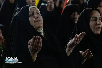 قافله عزاداری شام غریبان شهادت امام رضا(ع) در مبارکه