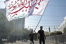 مراسم عزاداری شهادت امام رضا (ع) در مشهد مقدس