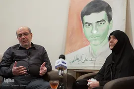 دیدار هفتگی جامعه قرآنی با خانواده طلبه شهید سیدعلی‌اکبر فاطمی نیری
