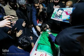 وداع با شهید مدافع حرم محمد معافی