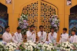 رقابت ۱۸ گروه پسران در مسابقات هم‌خوانی و مدیحه‌سرایی در بندرعباس