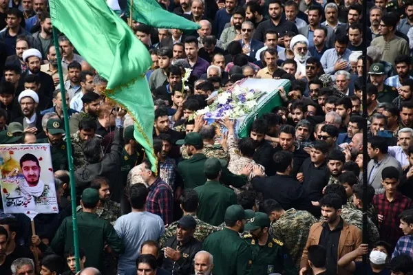 پیکر شهید «مقداد مهقانی» در زادگاهش تشییع شد