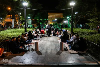 اولین دعای کمیل ماه مبارک رمضان در مسجد ارک