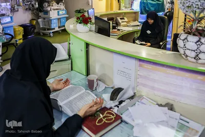 مراسم شب نوزدهم ماه مبارک رمضان در بیمارستان بقیه‌الله