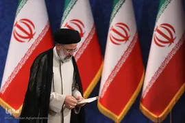 نخستین نشست خبری حجت‌الاسلام والمسلمین سیدابراهیم رئیسی، رئیس‌جمهور منتخب مردم ایران