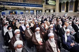 دیدار ائمه جمعه سراسر کشور با حضرت آیت الله خامنه‌ای، رهبر معظم انقلاب اسلامی