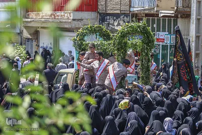 عزاداری شهادت امام جعفر صادق(ع) در اراک