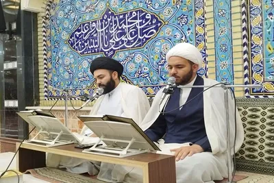ترتیل خوانی حسینیه امام رضا(ع) اهواز