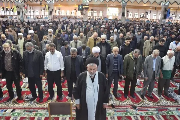 نماز جمعه ساری به امامت حجت‌الاسلام والمسلمین سید حسین شفیعی دارابی، امام جمعه موقت ساری 