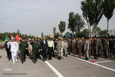 صبحگاه مشترک نیروهای مسلح در تبریز‎‎