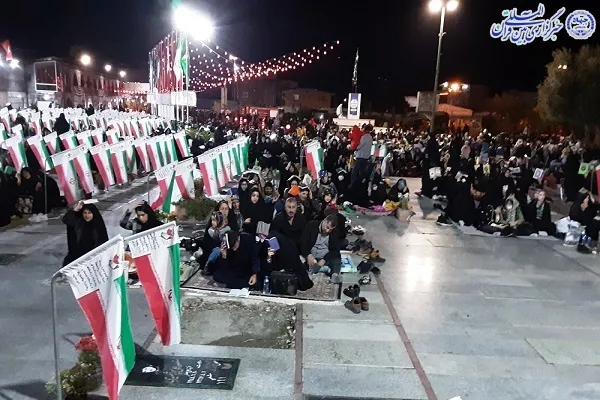 آیین لیالی شب قدر در آستان مقدس امام زاده ابراهیم بابلسر