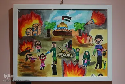 نقاشی‌های پوپک مهمان کودکان و نوجوانان اصفهانی