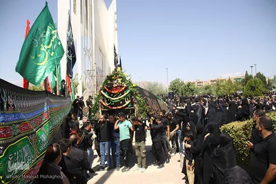 مراسم عزاداری عاشورای حسینی در سمنان
