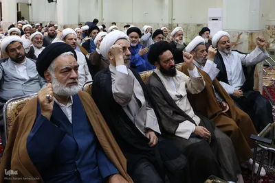 تجمع طلاب و روحانیون اصفهانی در محکومیت جنایات رژیم صهیونیستی
