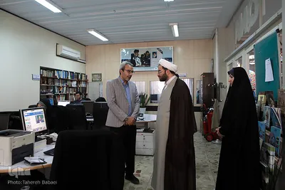 بازدید  حجت الاسلام والمسلمین مهدی فرمانیان، معاون امور بین الملل مجمع جهانی اهل بیت(ع) از ایکنا