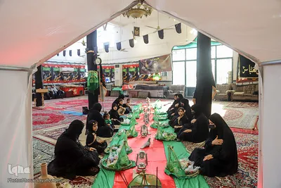 مراسم سينی حضرت قاسم(ع) در اهواز

