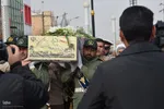 تشییع پیکر شهید گمنام در شهرستان شوط‎