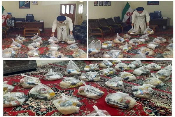 توزیع ۳۰ بسته معیشتی بین نیازمندان در شهرستان بندرگز