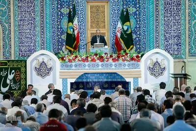 نماز عید سعید غدیرخم در آستان سیدالکریم