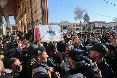 وداع با شهید کوروش بازیار‎