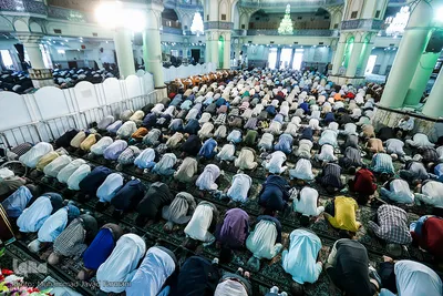 نماز عید سعید غدیرخم در آستان سیدالکریم