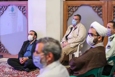 گردهمایی مدیران هیئت‌های مذهبی استان فارس در حرم مطهر