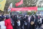 حضور حماسه‌ساز بیرجندی ها در مهمانی کیلومتری غدیر
