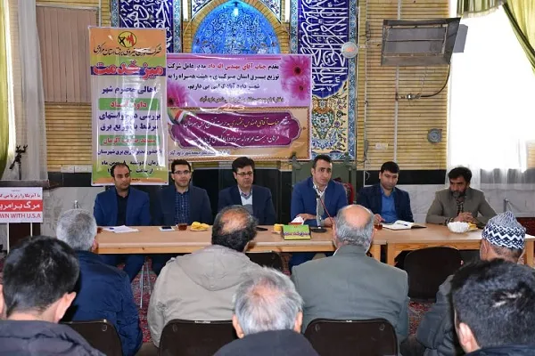 استقرار میزخدمت توزیع برق در مساجد استان مرکزی