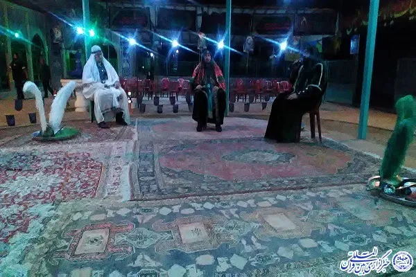 نهمین روز سوگواره تعزیه «غریب»