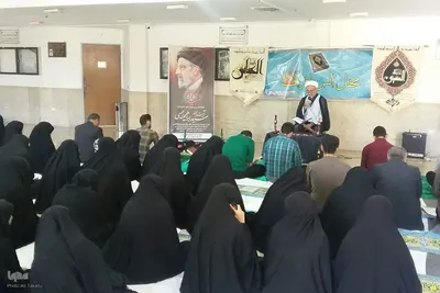 کرسی تلاوت قرآن به مناسبت هفتمین روزشهادت شهیدان خدمت در ملایر‎