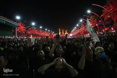 عزاداری شب اربعین در کربلا