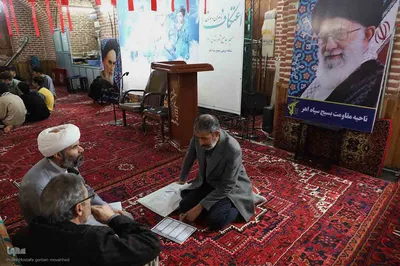برگزاری مراسم معنوی اعتکاف در مساجد شهرستان اهر