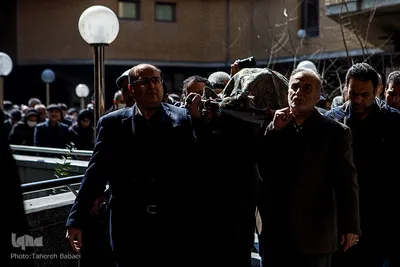 مراسم تشییع استاد سید عبدالله انوار