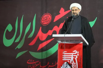 آیین باشکوه جاماندگان تشییع آقای شهید ایران در همدان