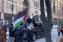 Protest against Israeli Atrocities Held in Toronto