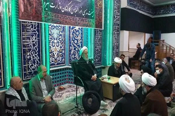 عزاداری فاطمی در هیئت نورالعبّاس کارکنان وزارت نیرو