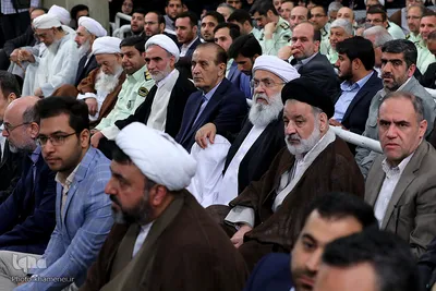 دیدار کارگزاران حج ۹۸ با حضرت آیت‌الله العظمی خامنه‌ای، رهبر معظم انقلاب اسلامی