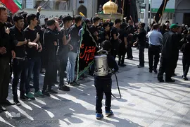 مراسم عزاداری عاشورای حسینی در حرم مطهر حضرت عبدالعظیم حسنی (ع)