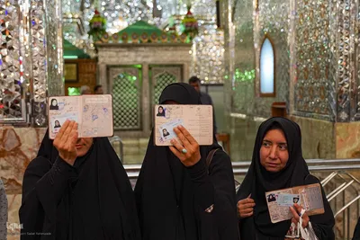 انتخابات چهاردهمین دوره ریاست جمهوری در شاهچراغ شیراز