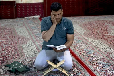 مرحله شهرستانی مسابقات سراسری قرآن بخش برادران سازمان اوقاف و امور خیریه در بقعه شیخ طرشتی (ره)