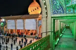 عزاداری شب چهارم محرم در حرم مطهر حضرت شاهچراغ (ع)‎‎