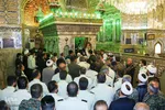 ادای احترام فراجا فارس به مقام حضرت شاهچراغ(ع)